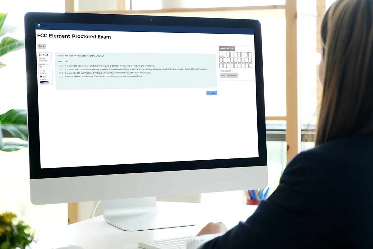 FCC GMDSS Radio Maintainer's License (DM) – Elements 1, 3, and 9 Online Exam - Image 4
