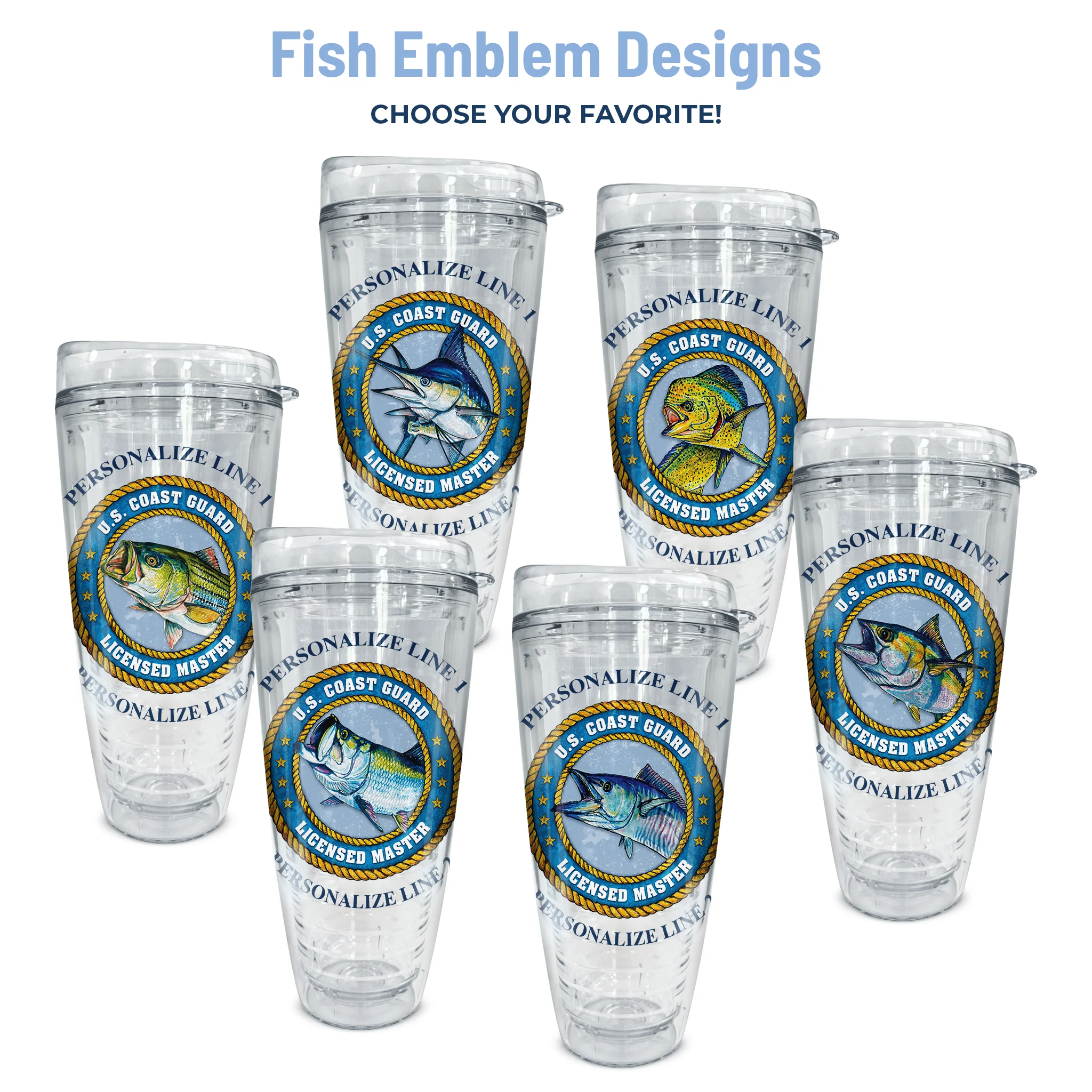 U.S. Coast Guard Licensed Master Insulated  Tumbler - Image 5